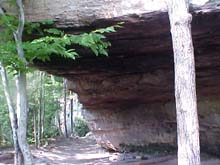 Cliff at big south fork